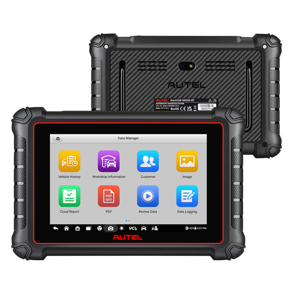 Autel MaxiCOM MK900BT MK900-BT Automotive Full System Diagnostic Scanner with Android 11.0, Bi-Directional Control, 40+ Services, Upgraded Ver. Of MK808BT/MK808BT PRO Scanner