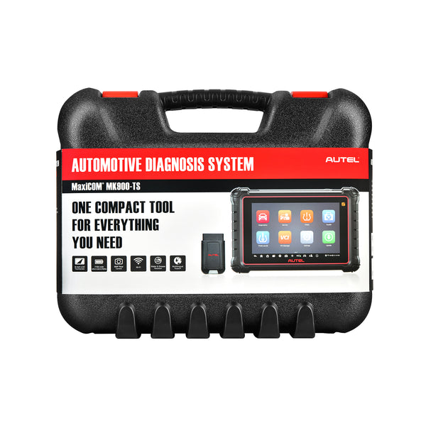 Autel MaxiCOM MK900TS MK900-TS Wireless TPMS Diagnostic Scanner with Android 11.0, Full TPMS Functions, All Systems Diagnostics, Bi-Directional Control, Support DoIP/CAN FD Protocols, 40+ Services, Upgraded of MK808TS