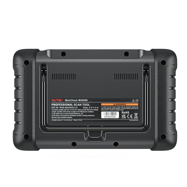 Autel MaxiCheck MX808S Diagnostic Scan Tool Back