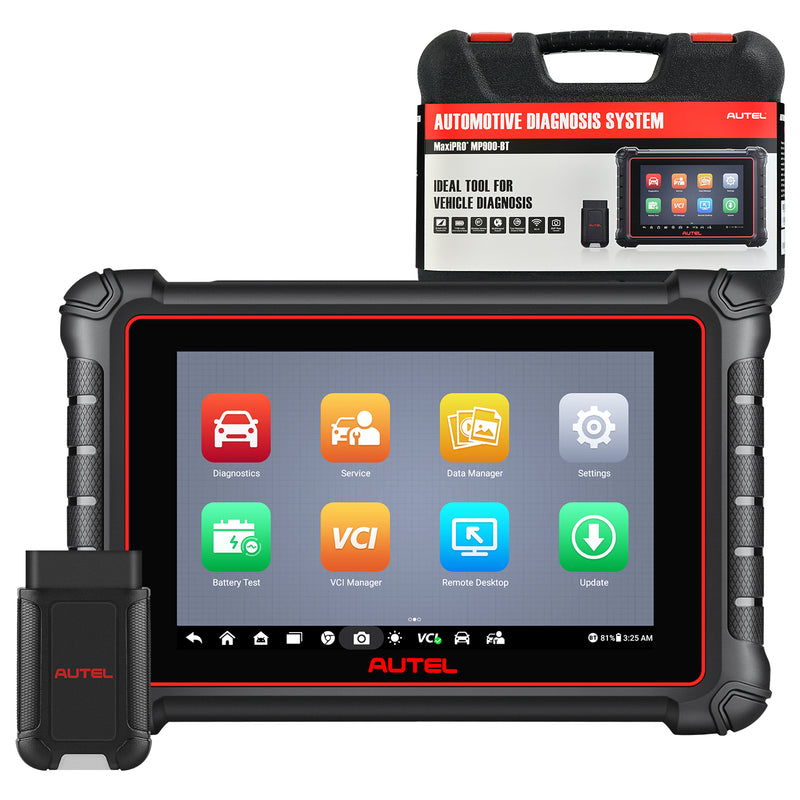 Autel MaxiPRO MP900-BT | Same as MP900Z-BT | Automotive Full System Diagnostic Scanner | Advanced ECU Coding | Bi-Directional Control | 40+ Services | Upgraded Ver. Of MP808BT/MP808BT PRO