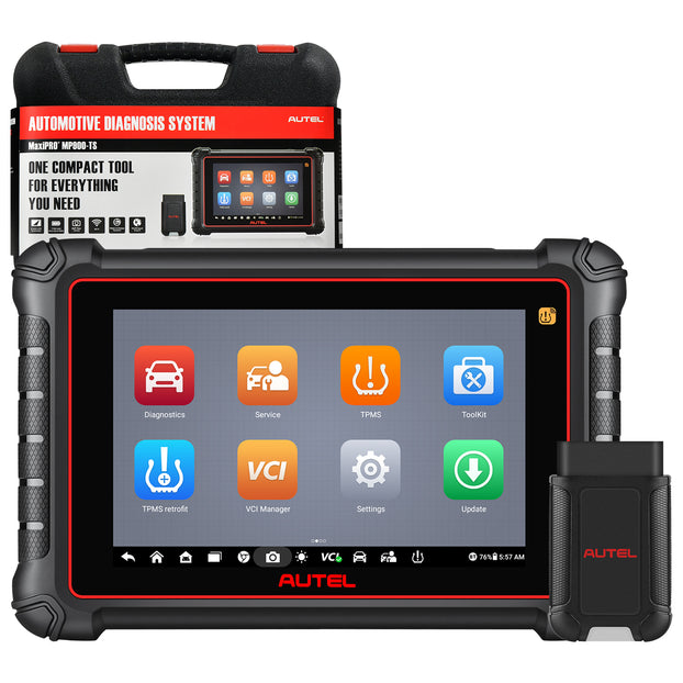 Autel MaxiPRO MP900TS OE-Level Automotive Diagnostic Scanner with TPMS Relearn Reset Programming Tool, Advanced ECU Coding, Support DoIP/CAN FD Protocols, 36+ Services, Upgraded of MP808Z-TS/MP808TS