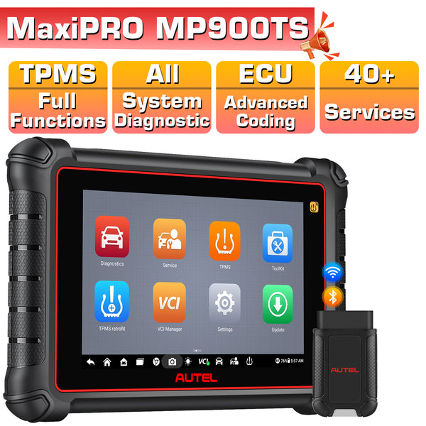 Autel MaxiSYS MS906 Pro-TS OBD2 Wi-Fi Diagnostic Scanner and TPMS Tool