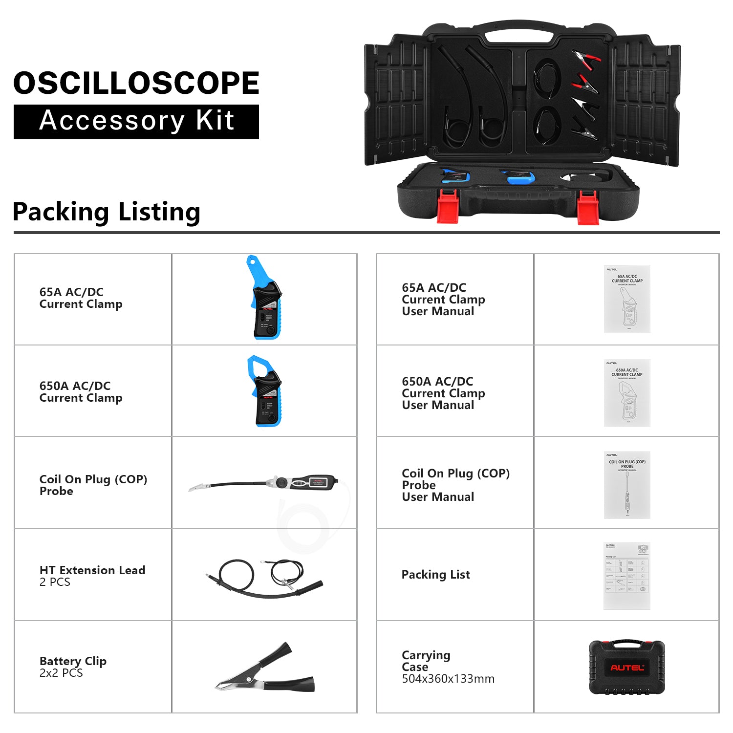 Autel MaxiSYS MSOAK Oscilloscope Accessory Kit for Ultra, MS919