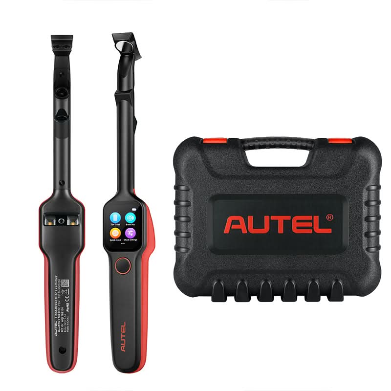Autel MaxiTPMS TBE200(E) | Laser-Enabled Tire Tread Depth & Brake Disc Wear Examiner, 2025 Top Laser Uneven Wear Analysis Tool, Dual Camera, 0.1mm High Accuracy, Real-time Data