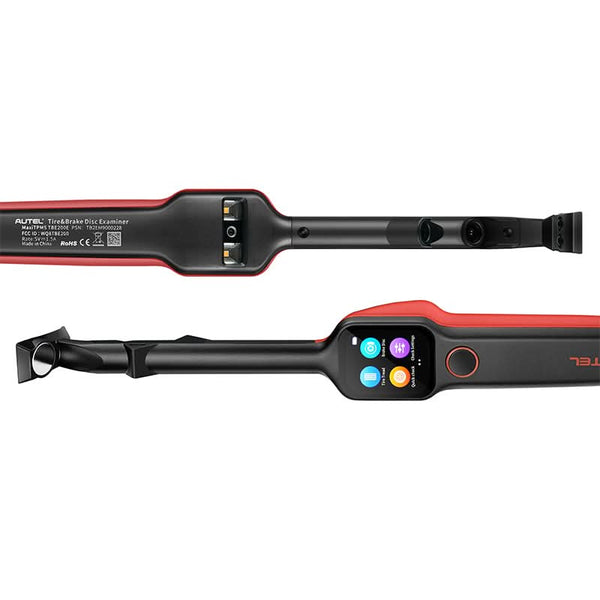 Autel MaxiTPMS TBE200 (E) Laser-Enabled Tire Tread Depth & Brake Disc Wear Examiner, 2025 Top Laser Uneven Wear Analysis Tool, Dual Camera, 0.1mm High Accuracy, Real-time Data