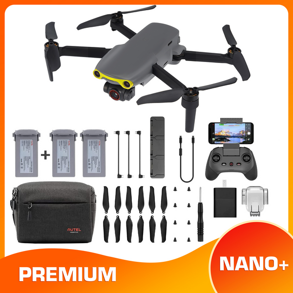 Autel Robotics EVO Nano+ Drone Premium Bundle-gray