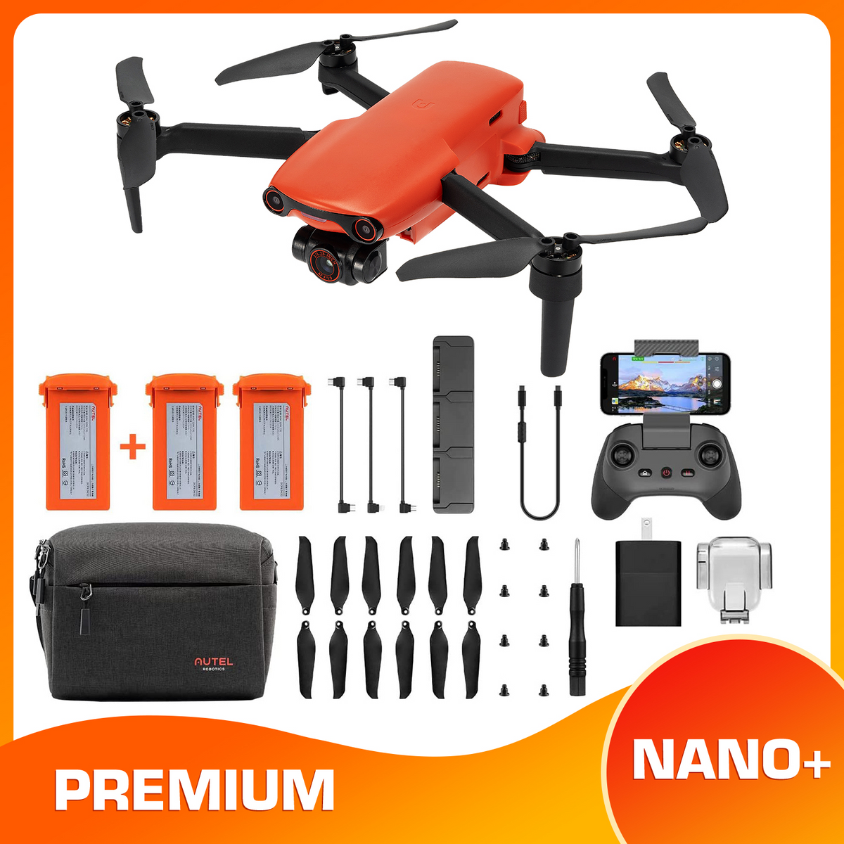 Autel Robotics EVO Nano+ Drone Premium Bundle — obdprice