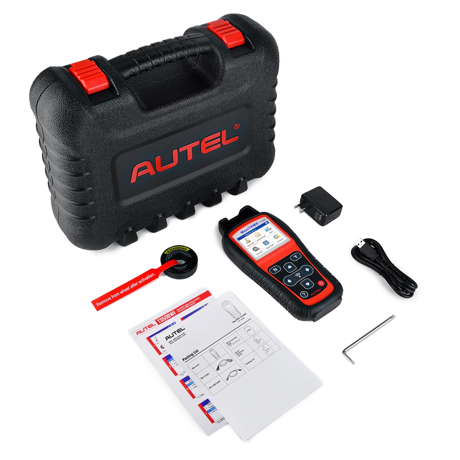 Autel MaxiTPMS TS508WF Advanced TPMS Service Tool With Wi-Fi