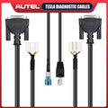 Autel Tesla Diagnostic Cables Set for Tesla S & Tesla X New Energy Vehicles, Tesla OBD2 Test Cable Adapter for Autel MaxiSys Ultra EV/Ultra/MS919/MS909/Elite II Pro Scanner