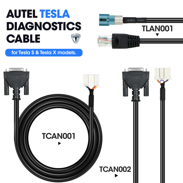 Autel Tesla OBD2 Test Cables Set
