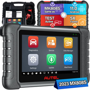 【2-Year Free Update】Autel MaxiCheck MX808S Diagnostic Scan Tool, Bi-Directional Control Scanner with 2023 Newest 36+ Services, All Systems Diagnosis, and Active Test [Upgraded of MX808/MK808]