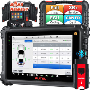 Autel Maxisys MS906Pro-TS Bi-Directional Control Diagnostic Scanner and TPMS Tool, 2023 Newest All Systems Diagnostics, 36+ Services, ECU Coding and 2 Free Autel TPMS MX-Sensor