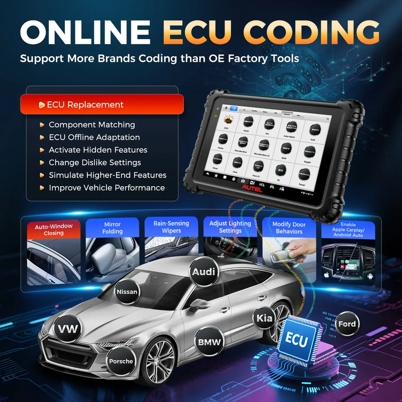 Autel Maxisys MS906 Pro Online ECU Coding