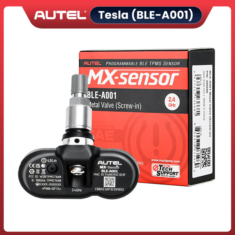 Autel BLE-A001 Tesla Sensor | TPMS MX-Sensor, 2025 Newest Bluetooth Lo ...