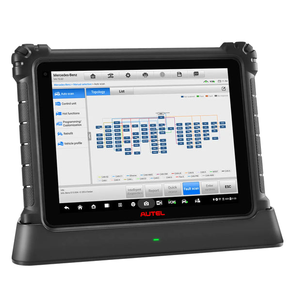 Autel maxisys ultra ev diagnotics topology map