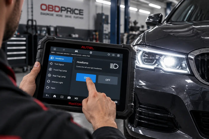 Autel Bi-Directional Control