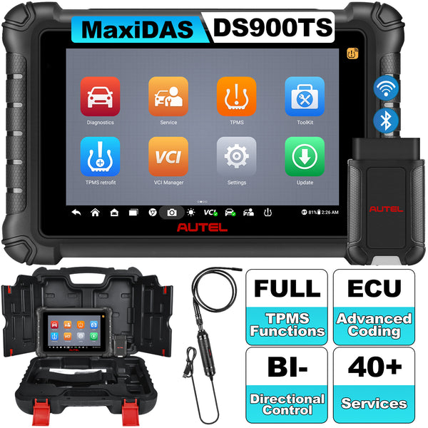 Autel MaxiDAS DS900TS DS900-TS Wireless TPMS Diagnostic Tool with MV108S