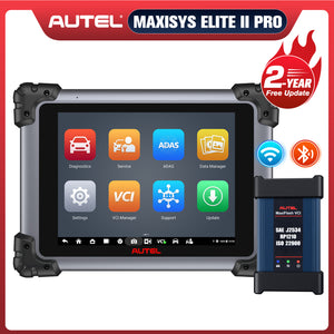 Newest Autel MaxiSys Elite II Pro Diagnostic Tablet with MaxiFlash VCI DoIP  & CAN FD