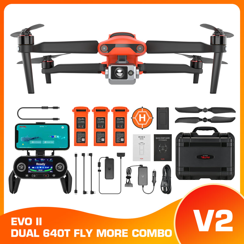 Autel Robotics EVO II DUAL 640T [V2] Fly More Combo