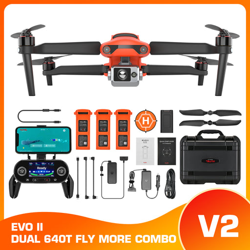 Autel Robotics EVO II DUAL 640T [V2] Fly More Combo