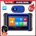 Autel MaxiIM IM508 Latest Key FOB Programming Tool with XP200 Programmer, All System Diagnostic Scan, 20+ Service, and Free OTOFIX Watch & Universal Programmable Smart Key