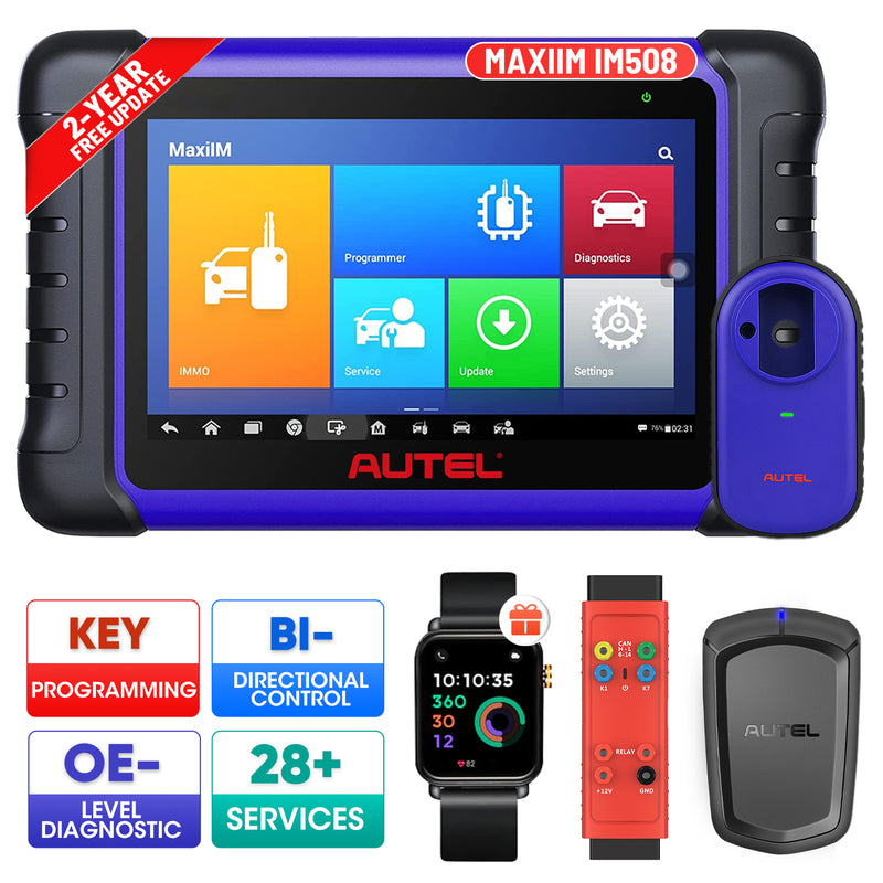Autel MaxiIM IM508 2023 Latest Key FOB Programming Tool  with APB112 & GBOX2