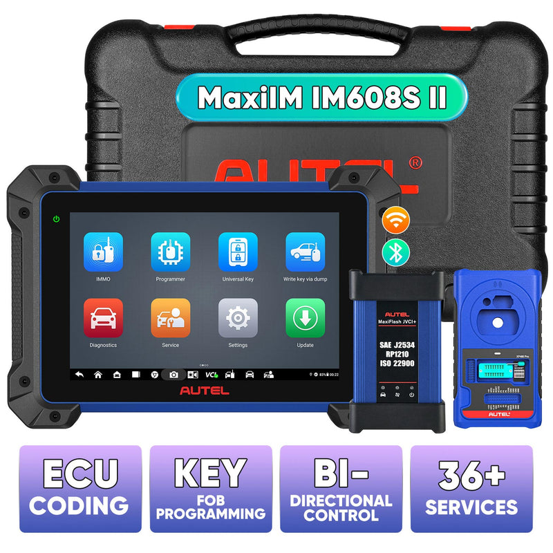 Autel MaxiIM IM608S II | Same as IM608 PRO II | Automotive All-In-One Key Programming Tool, Top IMMO Functions, Advanced ECU Coding, No IP Limitation, Upgrade of Autel IM608 PRO/IM608/IM508S