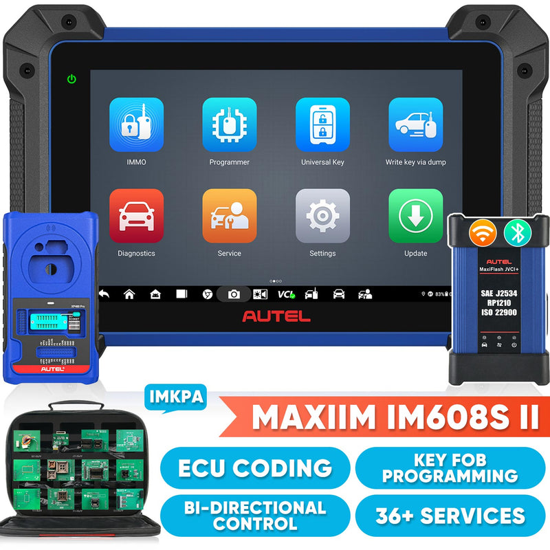 Autel MaxiIM IM608S II | Same as IM608 PRO II | Automotive All-In-One Key Programming Tool, Top IMMO Functions, Advanced ECU Coding, No IP Limitation, Upgrade of Autel IM608 PRO/IM608/IM508S