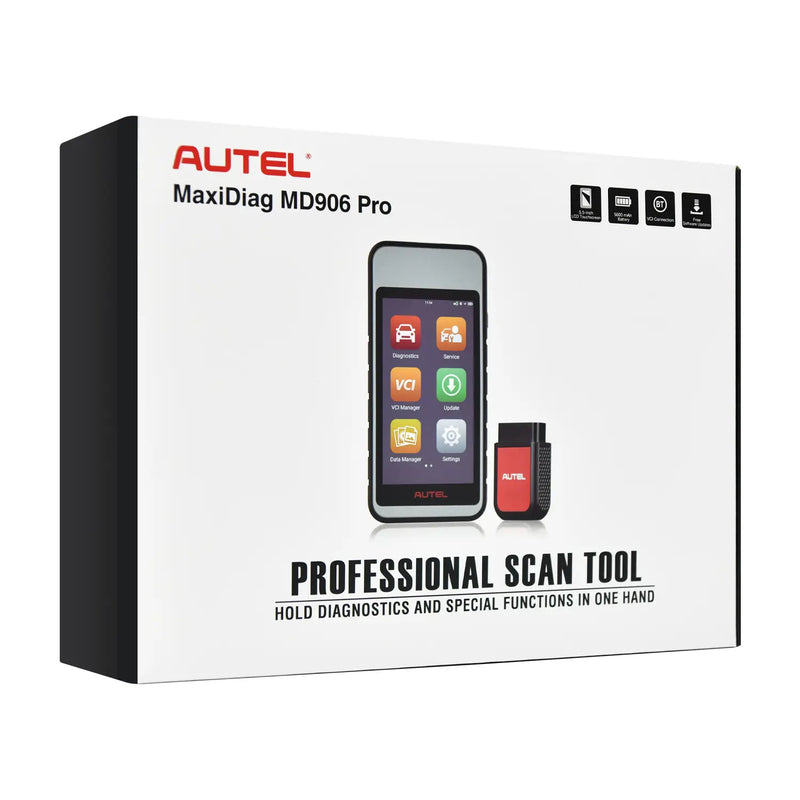 autel maxidiag md906 pro package list
