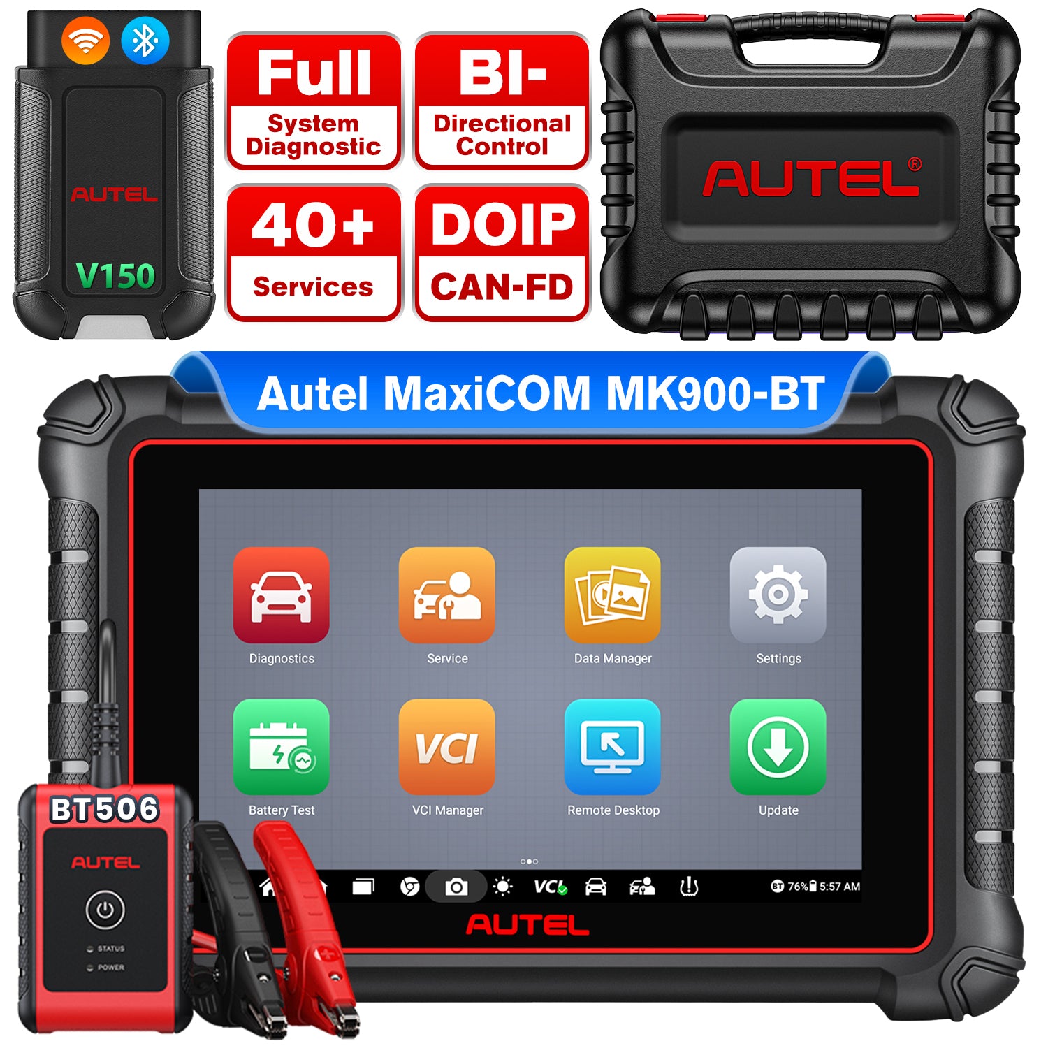 AUTEL MaxiCOM 自動車診断ツール MK900-TS Buy: Autel MaxiCOM MK900-TS TPMS Programming & Diagnostic – Autel.com
