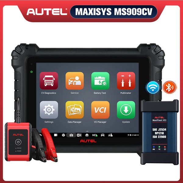 Autel Maxisys MS909CV Heavy Duty Bi-Directional Diagnostic Scanner —  obdprice