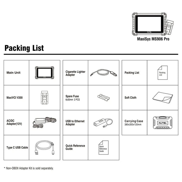 autel-maxisys-ms906-pro-package-list