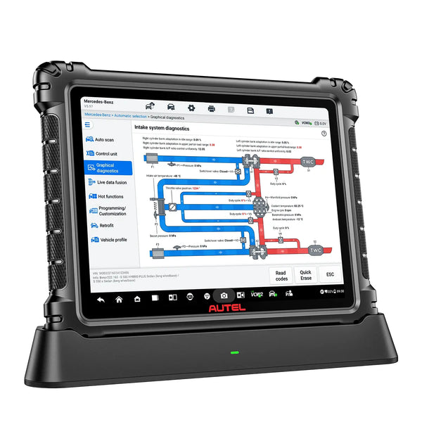 autel maxisy ultra s2 ev main page