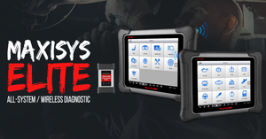 【2-Year Free Update】 Autel Maxisys Elite II Automotive Diagnostic Tool Bi-Directional Scanner With J2534 ECU Programming, 36+ Services (Free MV108)