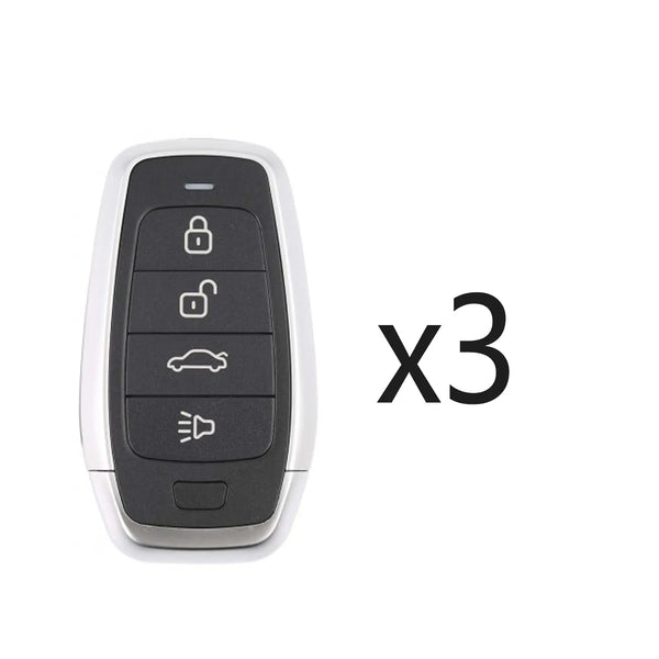 AUTEL IKEYAT004CL Independent 4 Button Universal Smart Key - Trunk
