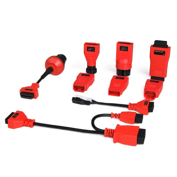 Autel Original Non-OBDII Adapter Set | 12  Connectors Compatible with MaxiDAS DS808, MaxiPro MP808, MaxiSys MS906BT and MS906TS