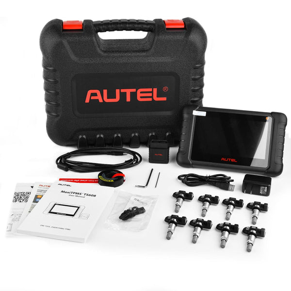 Autel MaxiTPMS TS608 Pro Diagnostic Scanner and OE-Level TPMS Service Tool Package lIST