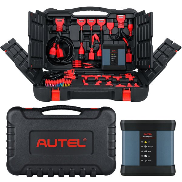 Autel Maxisys EVDiag Electric Vehicle Diagnostics Upgrade Kit, EVDiag Box & Adapters for Battery Pack Diagnostics, Compatible with MaxiSYS Ultra/Ultra ADAS/ MS919/ MS909