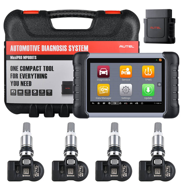 [2-Year Free Update] Autel MaxiPro MP808TS Pro Diagnostic Scanner, OBD2 Bi-directional Control Scan Tool with Full TPMS Service