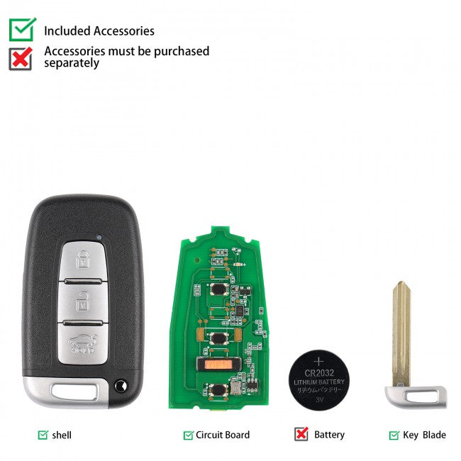 AUTEL IKEYHY003AL | 3 Buttons Key for Hyundai