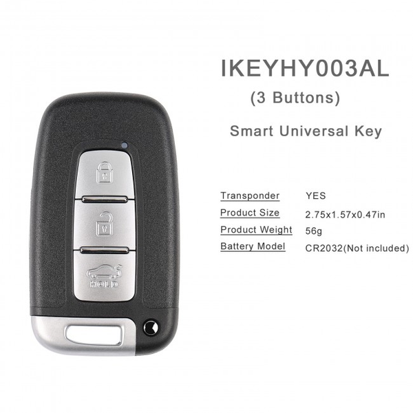 AUTEL IKEYHY003AL 3 Buttons Key for Hyundai
