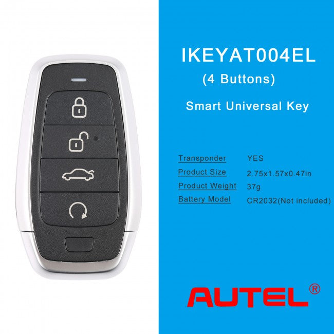 AUTEL IKEYAT004EL | Independent 4 Buttons Key