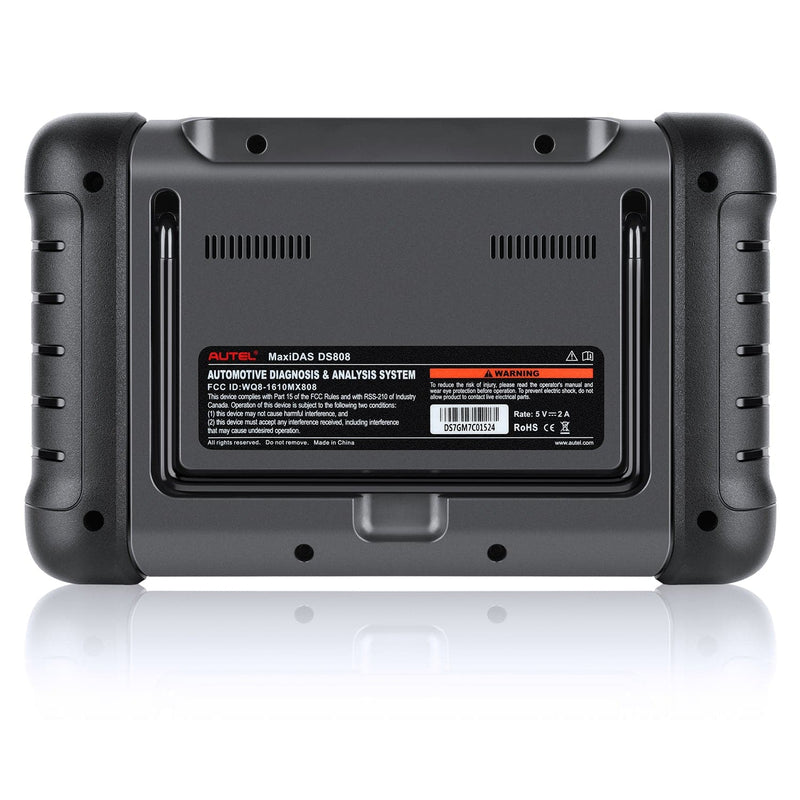 Autel MaxiDAS DS808K Diagnostic Scan Tool Back Display