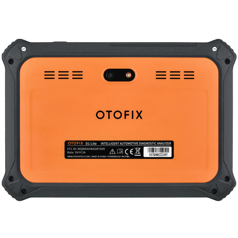 Autel OTOFIX D1 Lite Car Diagnostic Scan Tool Back Display
