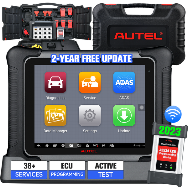 Autel Maxisys Elite Diagnostic Tool with J2534 ECU Programming Device