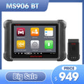 Autel Maxisys MS906BT Bluetooth OBD2 Diagnostic Tool Scanner, Same Functions as MS906 Pro/ MK906 Pro, 2023 Full Bi-directional, Advanced ECU Coding, 36+ Services, FCA AutoAuth