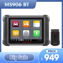 Autel Maxisys MS906BT Bluetooth OBD2 Diagnostic Tool Scanner, Same Functions as MS906 Pro/ MK906 Pro, 2023 Full Bi-directional, Advanced ECU Coding, 36+ Services, FCA AutoAuth