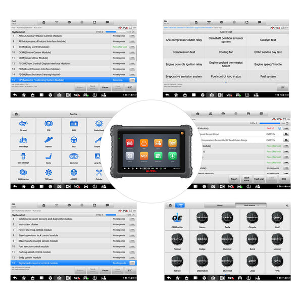 Autel MaxiCOM MK906 Pro TS function interface