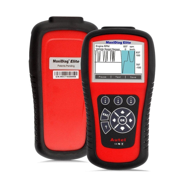 autel md802 live data show functions