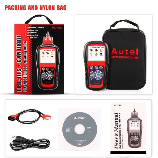 autel md805 package